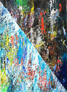 松田光一　抽象画　光を描く