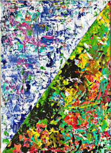 松田光一　抽象画　光を描く