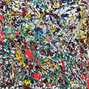 松田光一　光の絵　抽象画